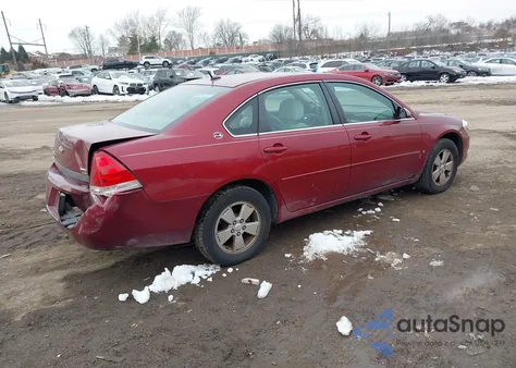 2007 Chevrolet Impala Lt from USA, damaged, VIN 2G1WT58K279230443